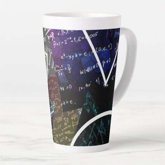 Mathematik Formel Latte-Tasse Milchtasse (Rechte Ecke)