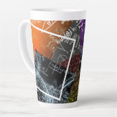 Mathematik Formel Latte-Tasse Milchtasse (Linke Ecke)