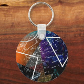 Mathematik Formel Schlüsselanhänger (Rückseite)