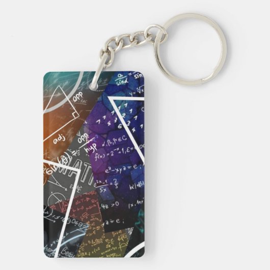 Mathematik Formel Schlüsselanhänger (Rückseite)