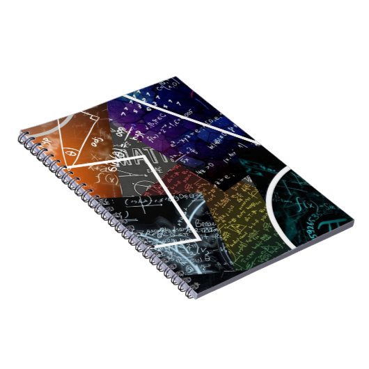 Mathematik Formel Spiral Notebook Notizblock (Rechte Seite)