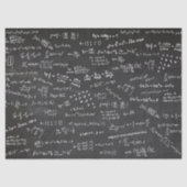 Mathematik-Formeln an der Tafel Seidenpapier (Vorderseite)