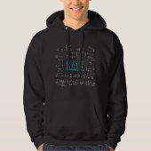 Mathematik formuliert Mathematik Hoodie (Vorderseite)
