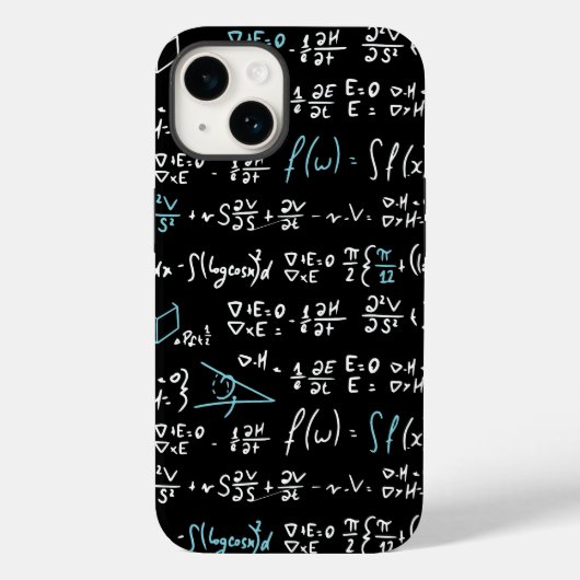Mathematik formuliert Mathematik Physik Lehrer Case-Mate iPhone Hülle (Rückseite)