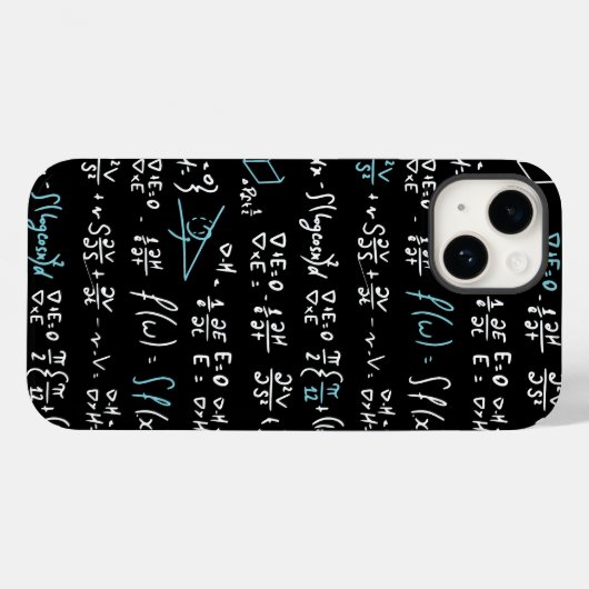 Mathematik formuliert Mathematik Physik Lehrer Case-Mate iPhone Hülle (Rückseite (Horizontal))