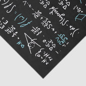 Mathematik formuliert Mathematik Physik Lehrer Seidenpapier (Ausschnitt)