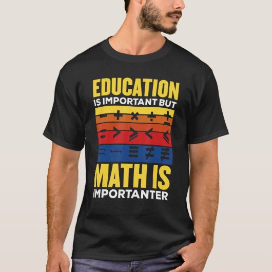 Mathematik für Frauen Männer Mathematiker T-Shirt (Vorderseite)