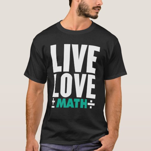 Mathematik für Mädchenmathematiker 2 T-Shirt (Vorderseite)