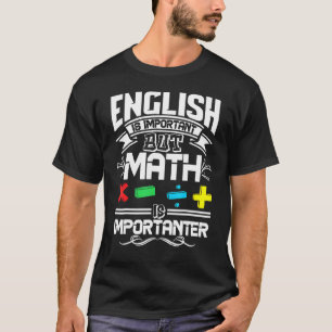 Mathematik für Männer Studentenpause T-Shirt