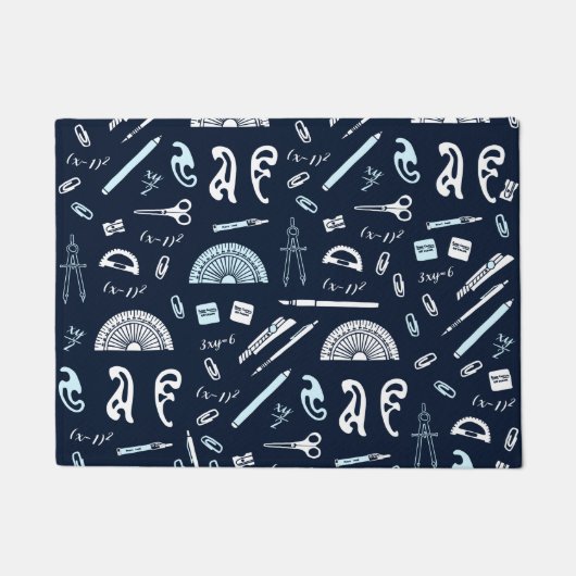 Mathematik Fußmatte (Vorderseite)