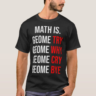 Mathematik-Geometrie für Studierende Funny Pferd R T-Shirt