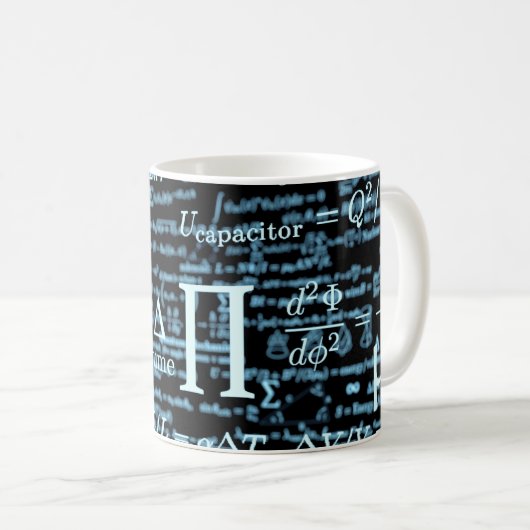 Mathematik Geometrie Lehrertasse Kaffeetasse (VorderseiteRechts)