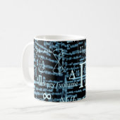 Mathematik Geometrie Lehrertasse Kaffeetasse (Vorderseite Links)