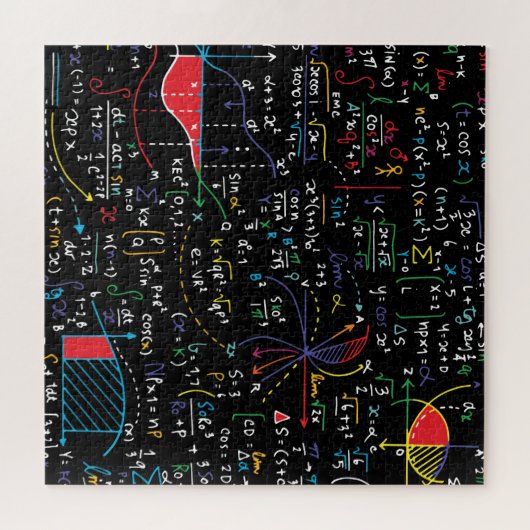 Mathematik Geometrie Puzzle (Horizontal)