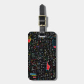 Mathematik Gepäckanhänger (Vorderseite vertikal)