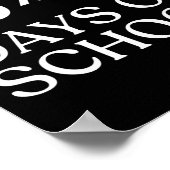 Mathematik Gleichung 100. Schullehrer Kinder 100 Poster (Ecke)