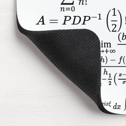 Mathematik-Gleichungen und Formeln Mousepad (Ecke)