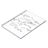 Mathematik-Gleichungen und Formeln Notizblock (Linke Seite)