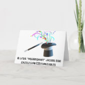 Mathematik Grußkarte Karte (Rückseite)