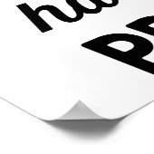 Mathematik hat ernste Probleme Poster (Ecke)