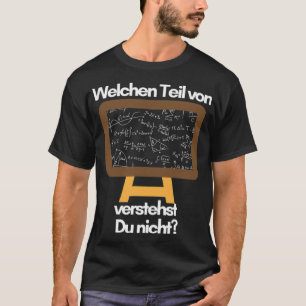Mathematik in der Schule erklärt Araberpferd T-Shirt