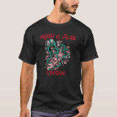Mathematik ist Alien Voodoo T-Shirt (Vorderseite)