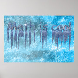 Mathematik ist cool poster