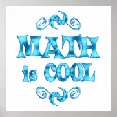 Mathematik ist Cool Poster (Vorne)