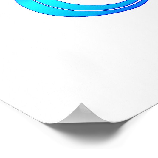 Mathematik ist Cool Poster (Ecke)