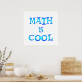 Mathematik ist Cool Poster (Küche)
