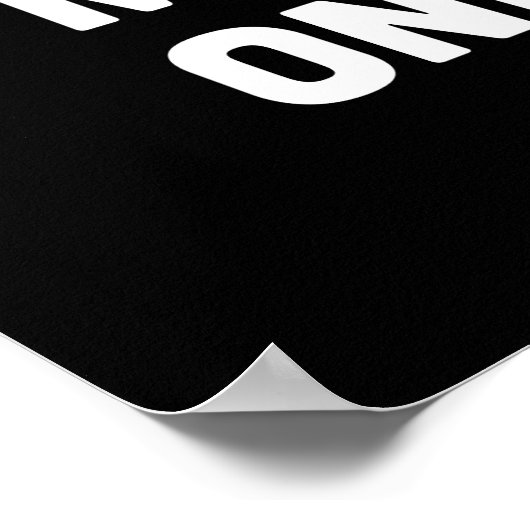 Mathematik ist ein Problem Poster (Ecke)