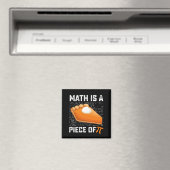 Mathematik ist ein Stück Pi-Day-Pie-Mathematik Magnet (In Situ (Geschirrspüler))