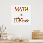 Mathematik ist FUNtastic Poster (Küche)