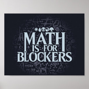 Mathematik ist für Blockers Artifact Edition Poster