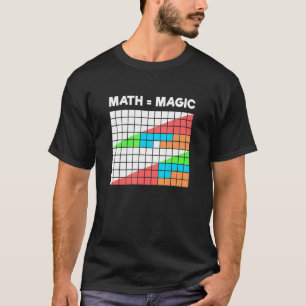 Mathematik ist Magisches Dreieck-Puzzle T-Shirt
