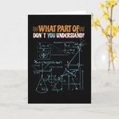 Mathematik ist nicht nur für Studenten Karte (Gelbe Blume)