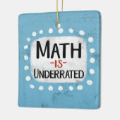 Mathematik ist unterbewertet Ornament (Links)