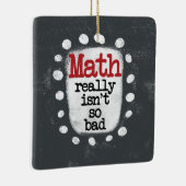 Mathematik ist wirklich nicht so schlimm keramikornament (Rechts)