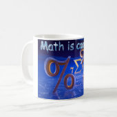 Mathematik Kaffeetasse (Vorderseite Links)