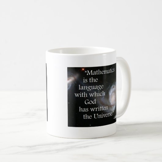 Mathematik Kaffeetasse (VorderseiteRechts)