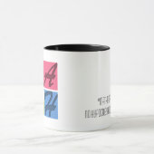 Mathematik Keine Heuchelei Kein vage Zitat Tasse (Zentrum)