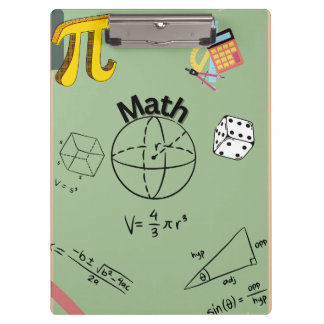 Mathematik Klemmbrett