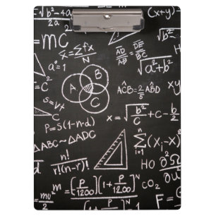 Mathematik Klemmbrett