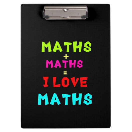 Mathematik klemmbrett (Vorderseite)