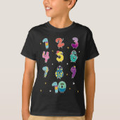 Mathematik Learning Niedlich Numbers Prek Mathemat T-Shirt (Vorderseite)