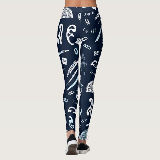 Mathematik-Leggings Leggings (Rückseite)