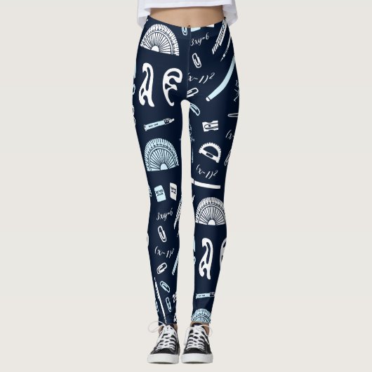 Mathematik-Leggings Leggings (Vorderseite)