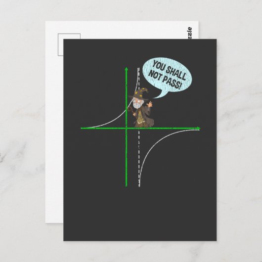 Mathematik Lehrer Algebra Funktion Mathematiker St Postkarte (Vorne/Hinten)