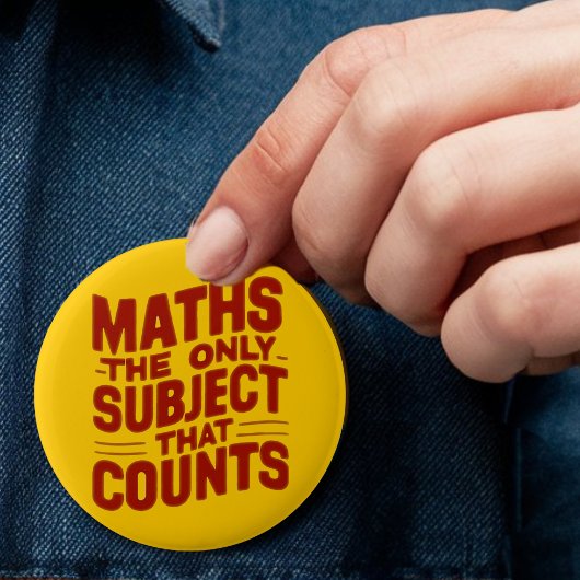 Mathematik Lehrer Geschenk Mathematik Genialität Button