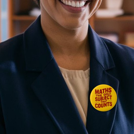 Mathematik Lehrer Geschenk Mathematik Genialität Button